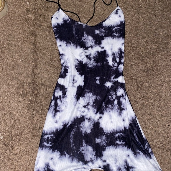 Black & white unitard